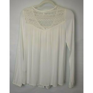 Blouse by Aeropostale size S/P Cream